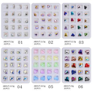 3D Crystal Nail Art Decorations